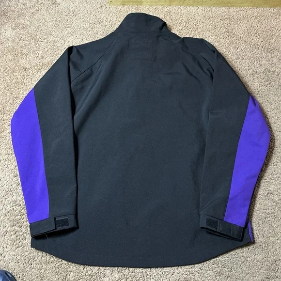 COPY - NFL Minnesota Vikings Full Zip Jacket Mens Large Soft Shell Activewear - Picture 6 of 6